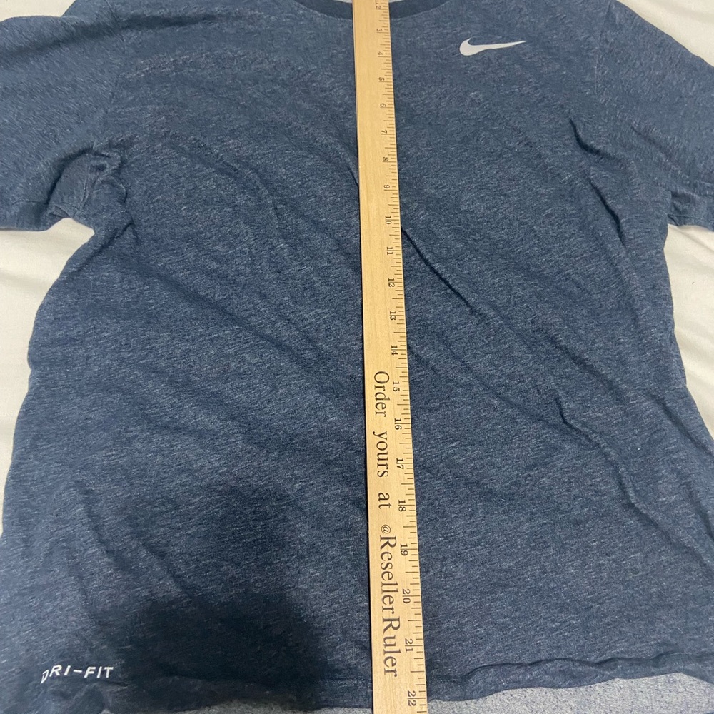 Nike Dri-FIT Legend Men's Training Heather Blue T-Shirt size small - Picture 6 of 7